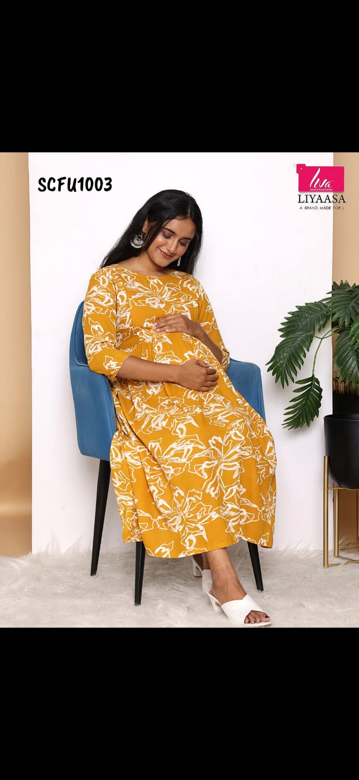 Women’s Feeding Umbrella Kurti – Stylish & Comfortable Nursing Wear