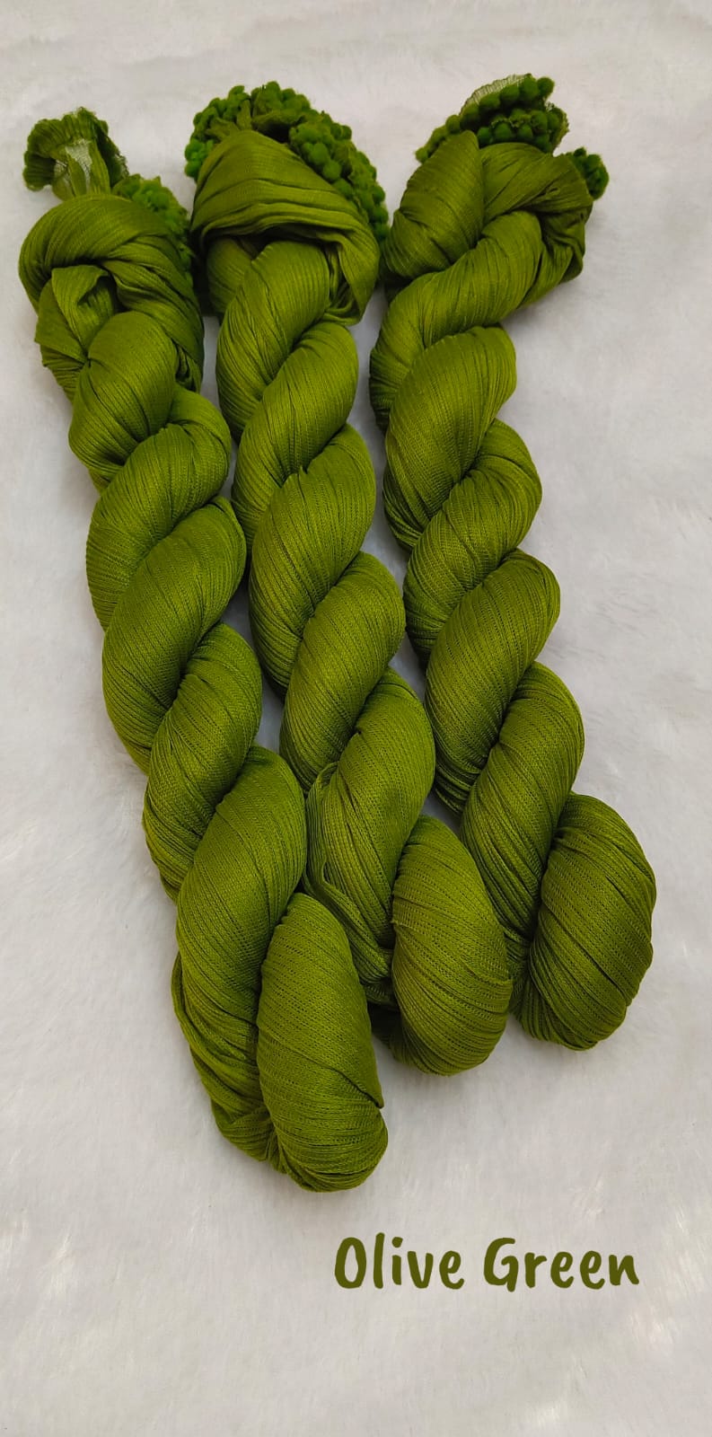 Chiffon Shawl - Olive Green