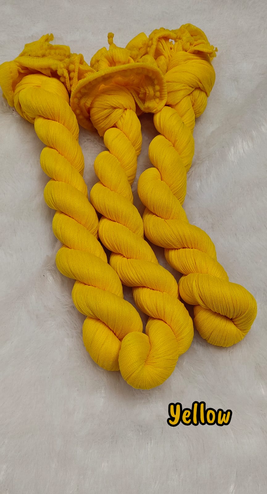 Chiffon Shawl - Yellow