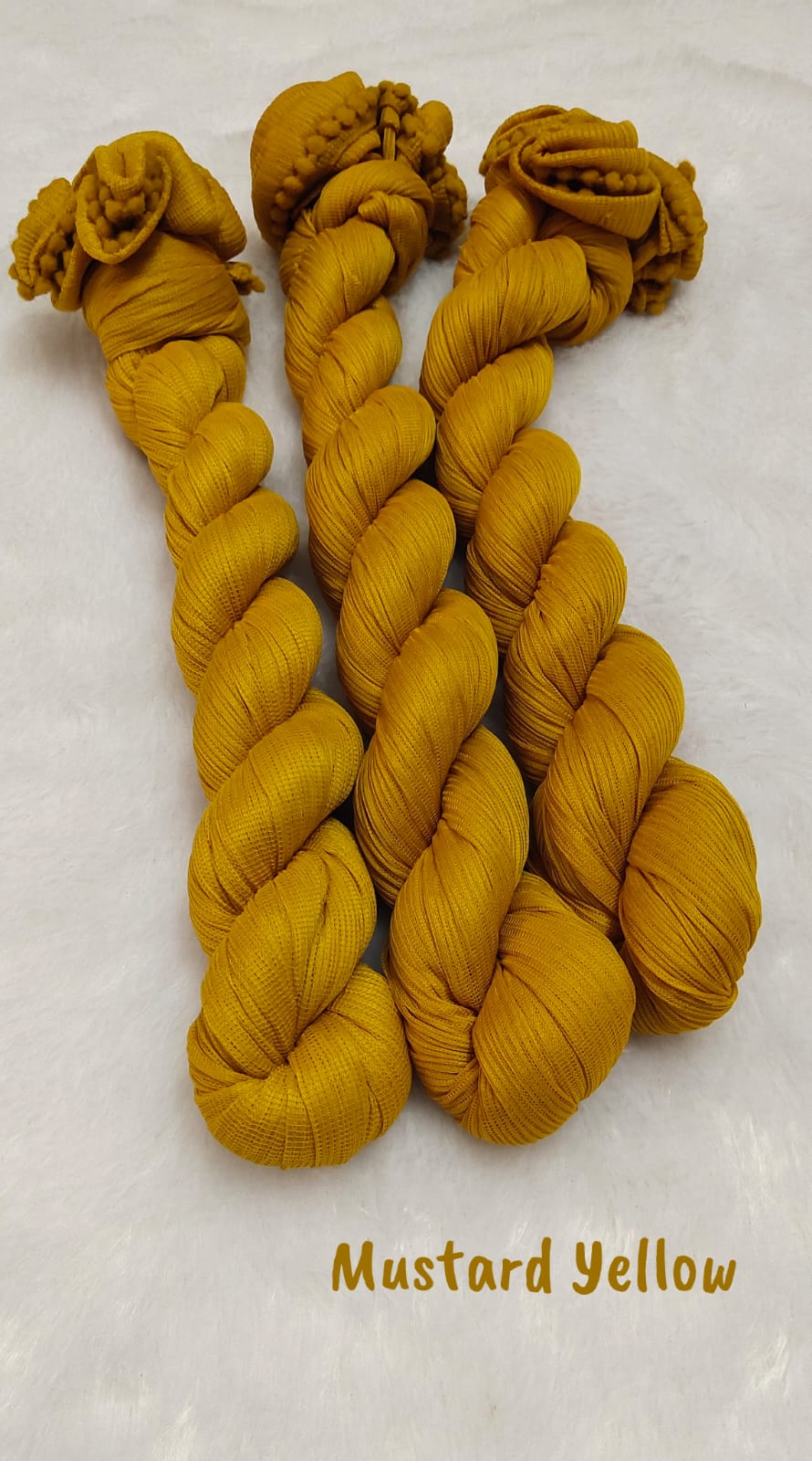 Chiffon Shawl - Mustard Yellow