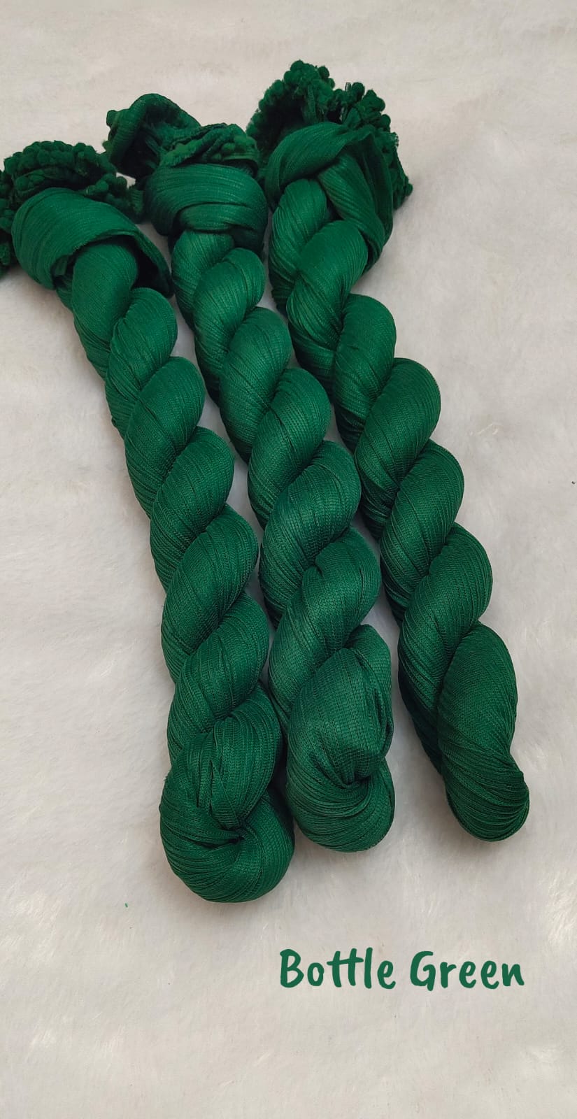 Chiffon Shawl - Bottle Green