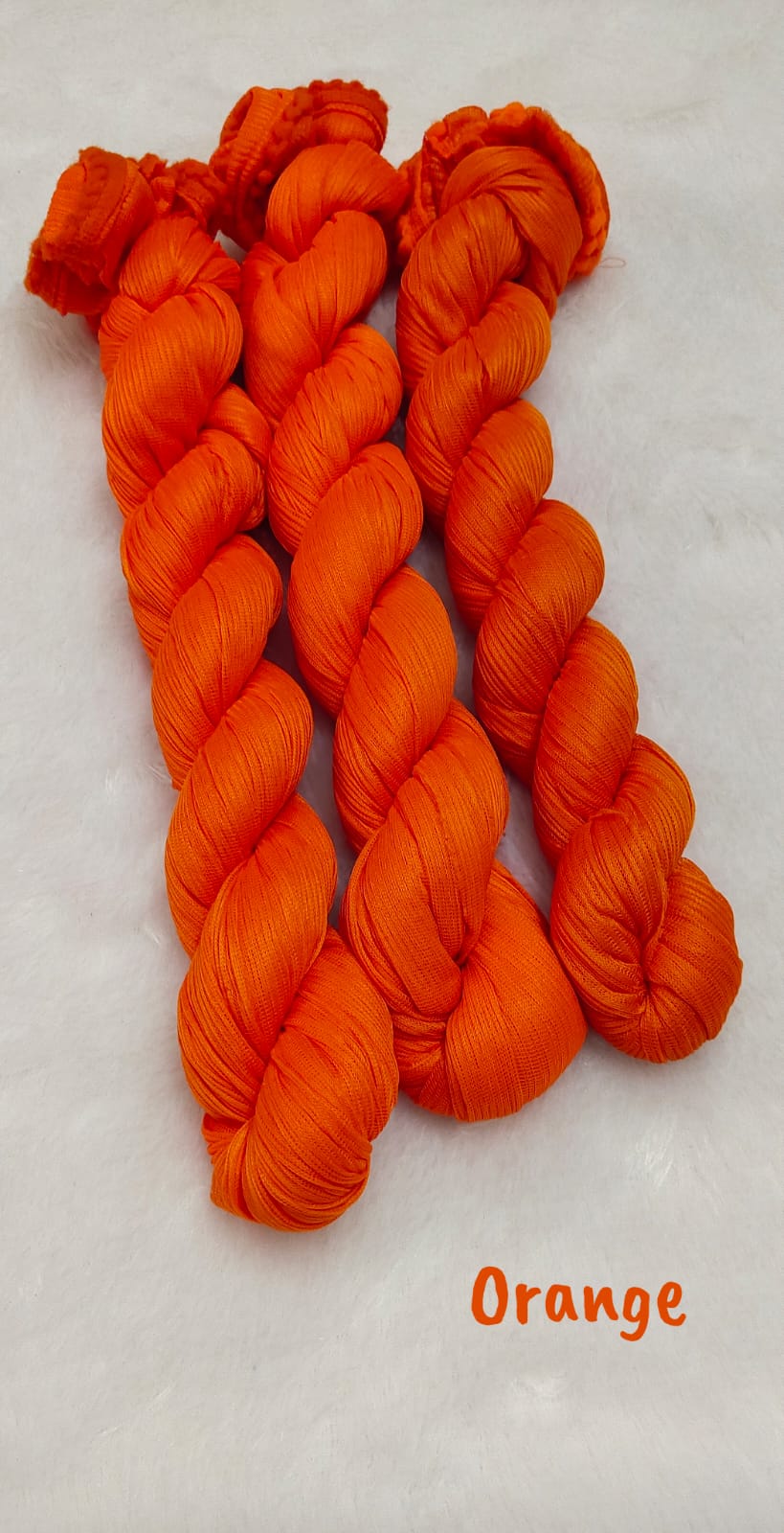 Chiffon Shawl - Orange