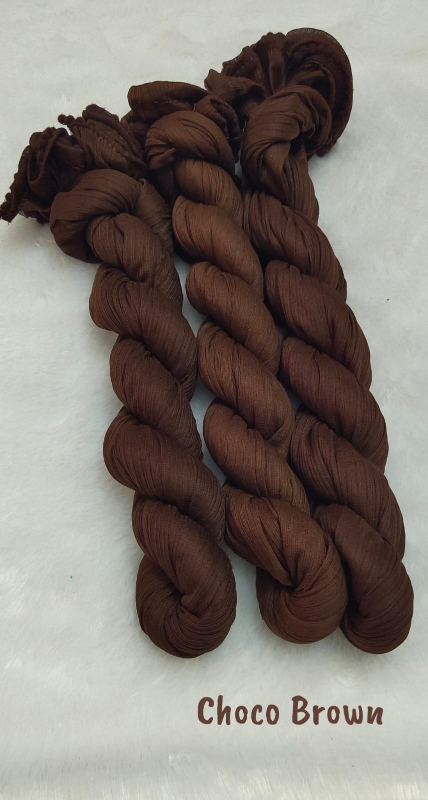 Chiffon Shawl - Choco Brown