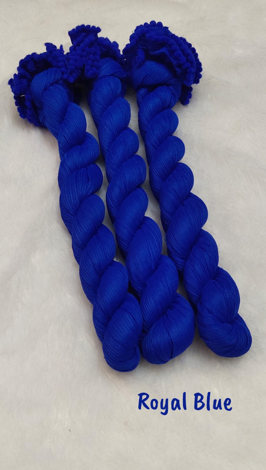 Chiffon Shawl - Royal Blue