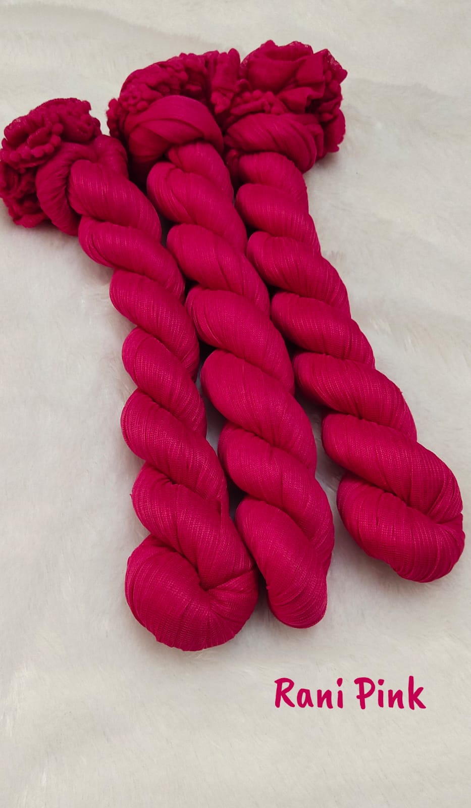 Chiffon Shawl - Rani Pink