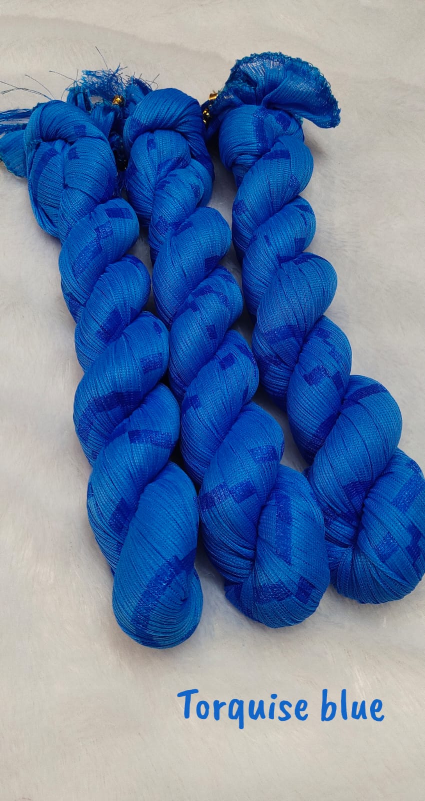 Chiffon Shawl - Torquise Blue